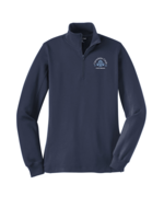 OLP Navy Carondelet 1/4 zip Sweatshirt
