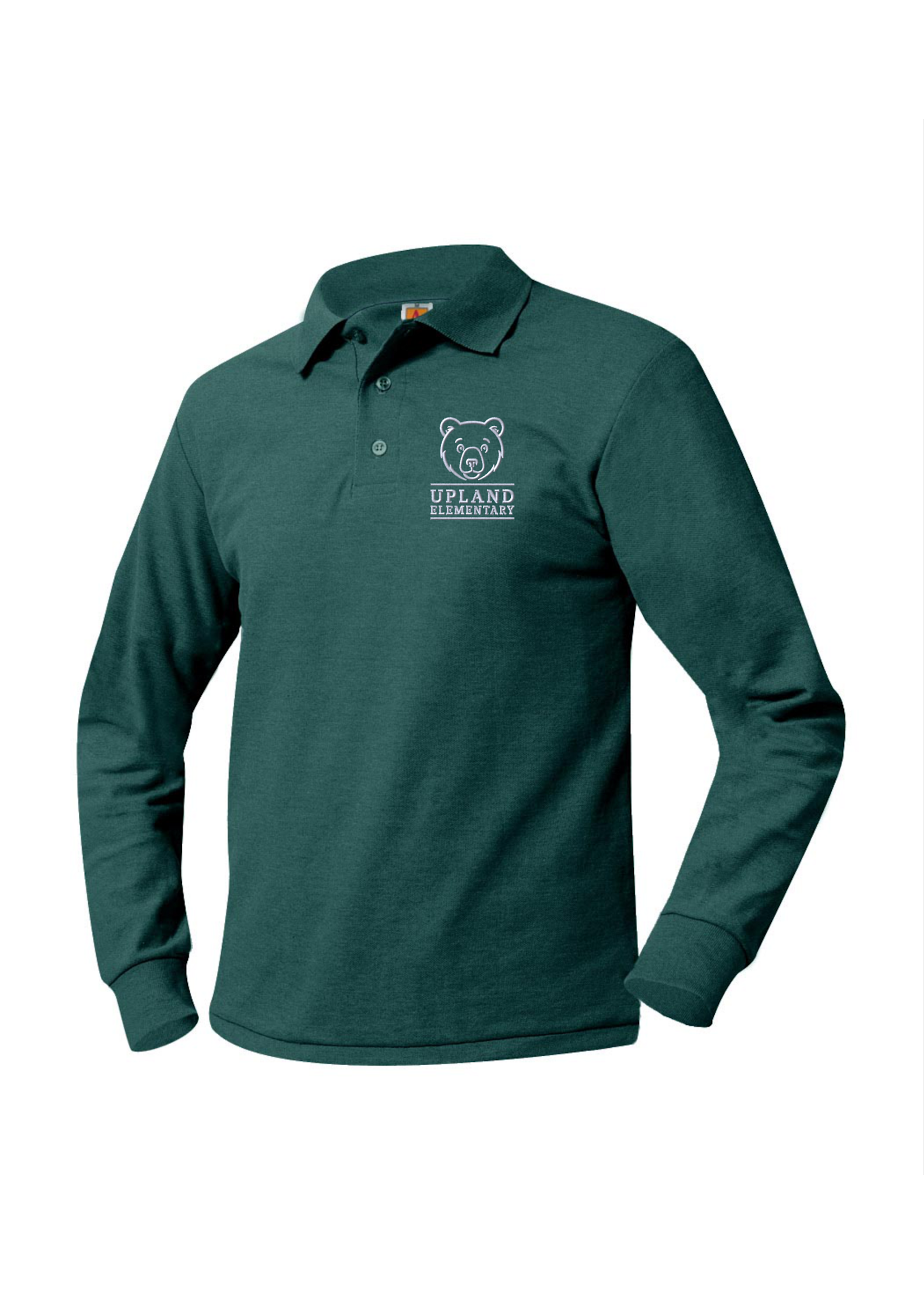 8748 UE Polo Pique LS Green