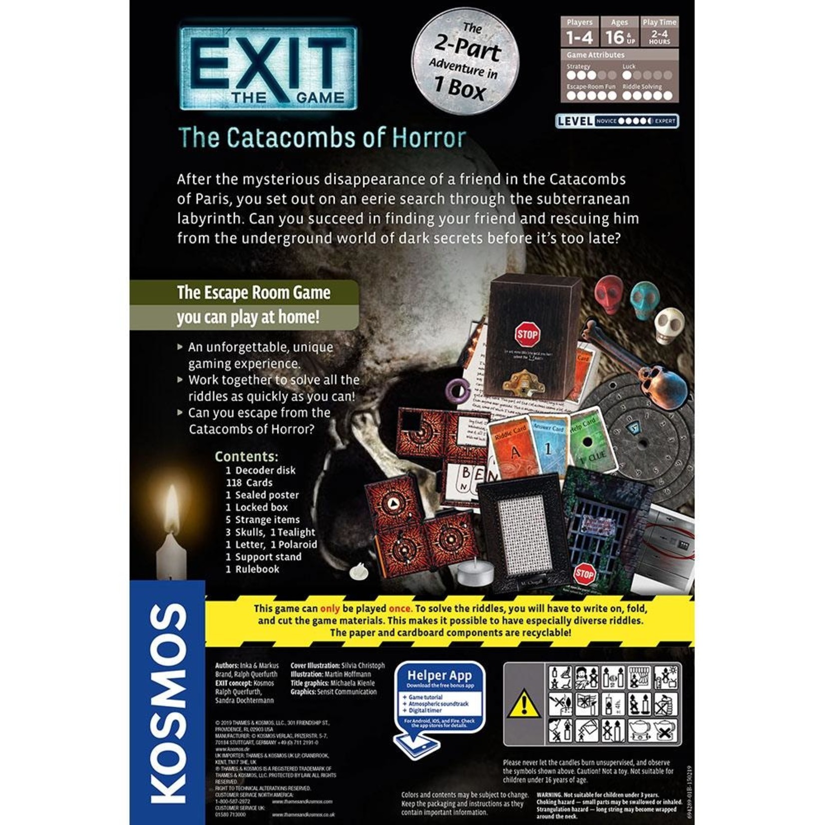 Thames and Kosmos Exit The Catacombs of Horror