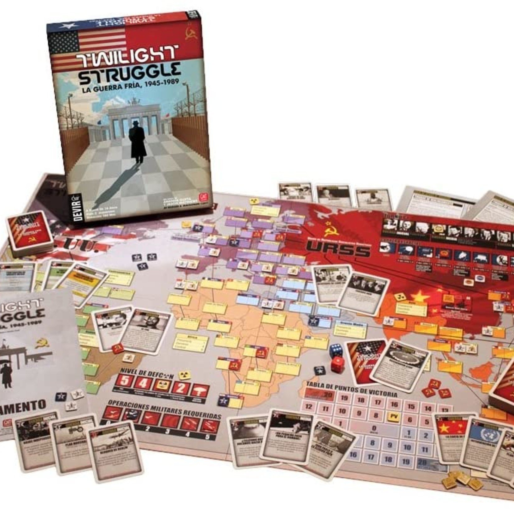 GMT Games - Twilight Struggle Deluxe Edition, 8th Printing