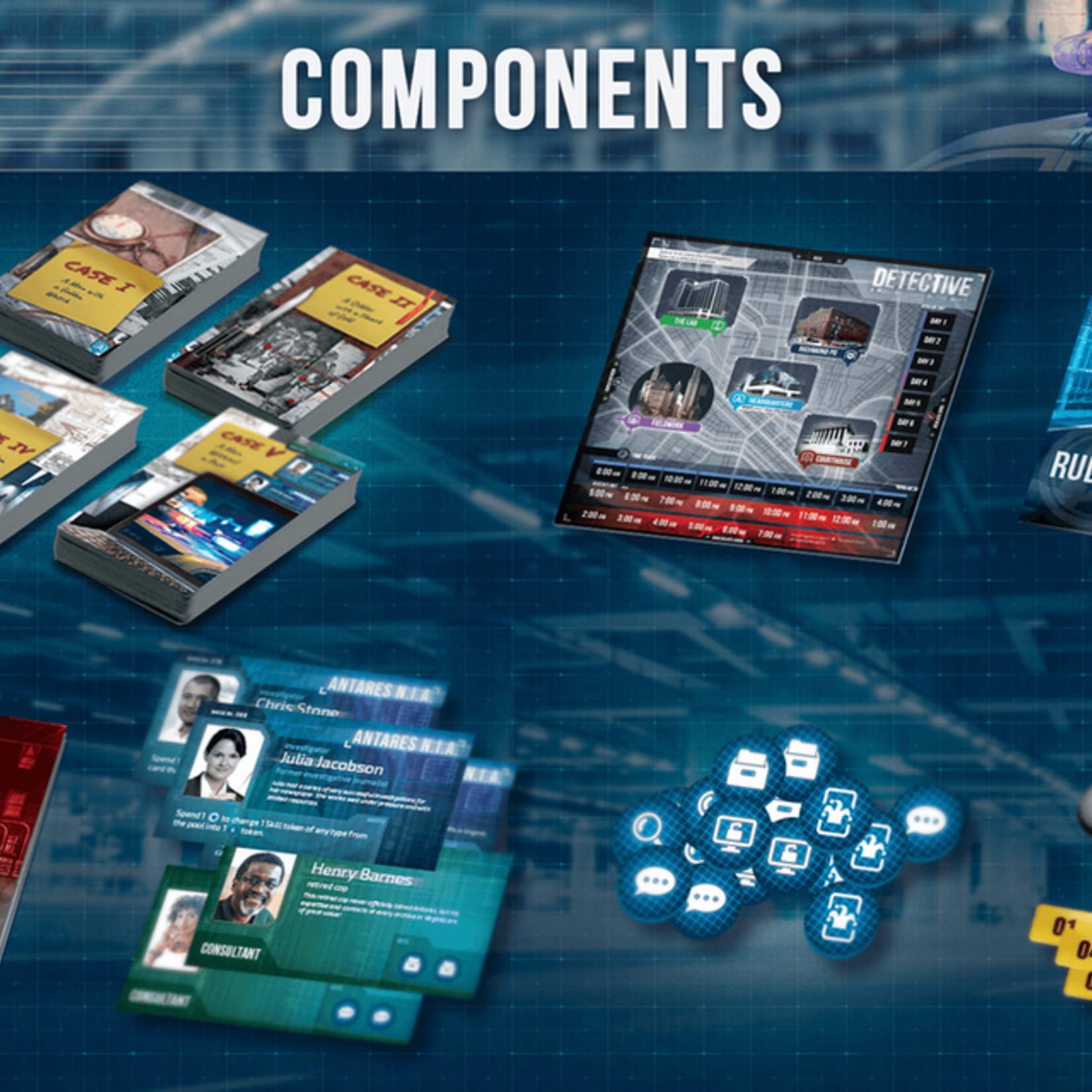 Portal Games Detective A Modern Crime Board Game