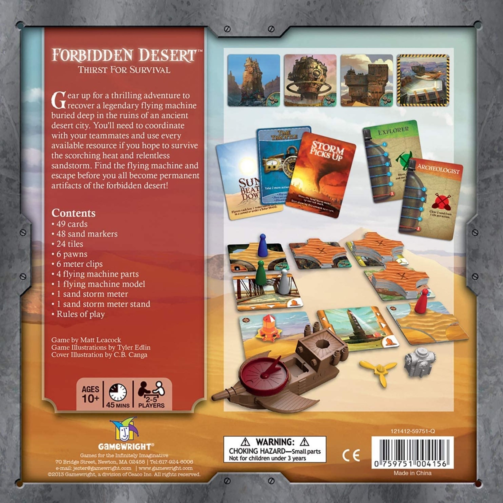 Gamewright Forbidden Desert