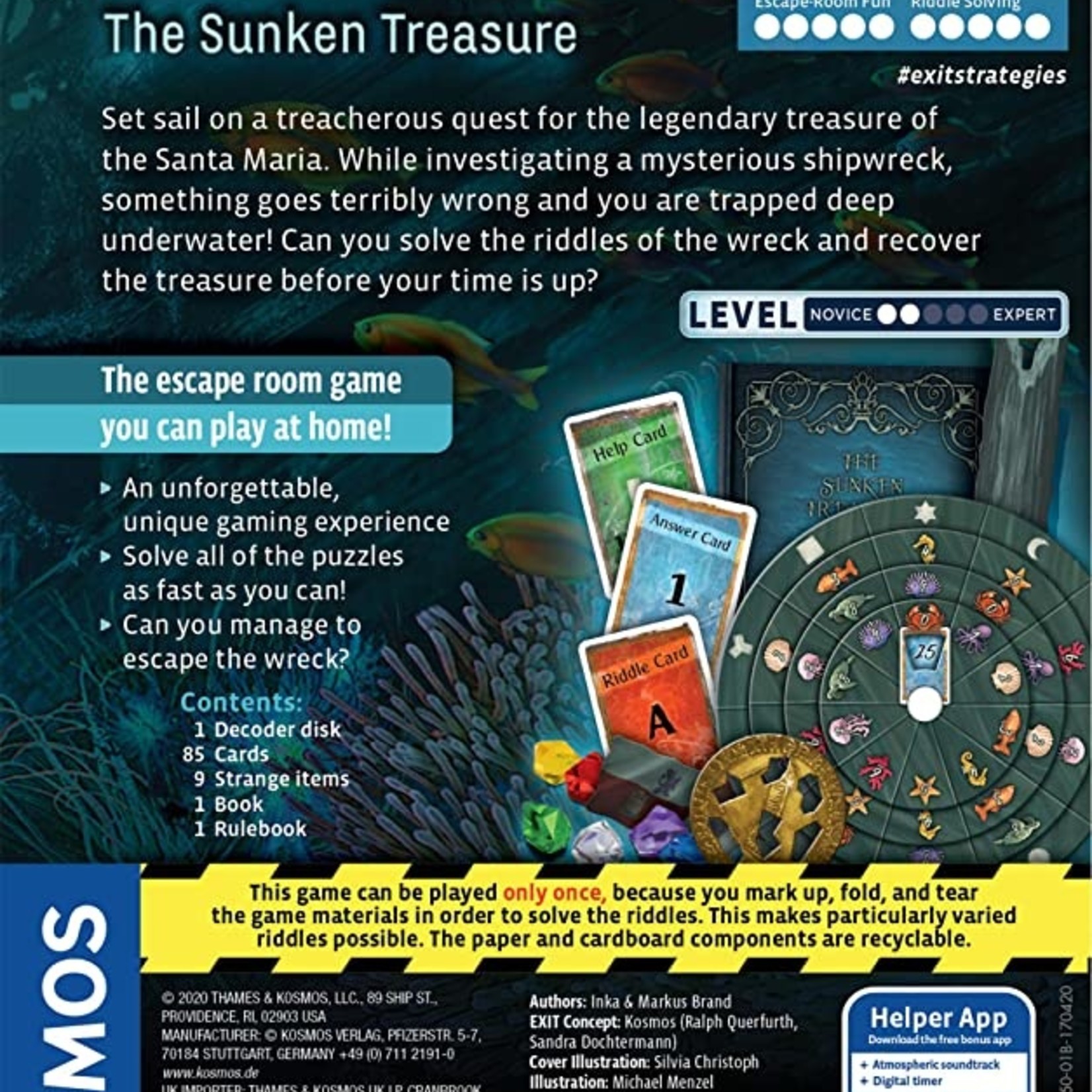 Thames and Kosmos Exit The Sunken Treasure