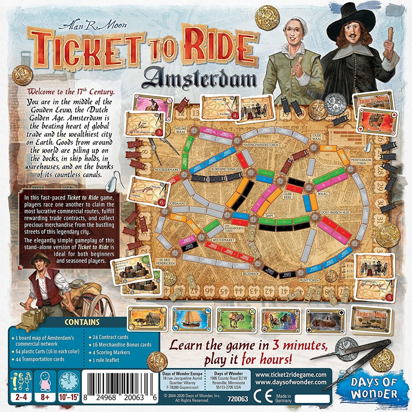 Days of Wonder Ticket to Ride Amsterdam