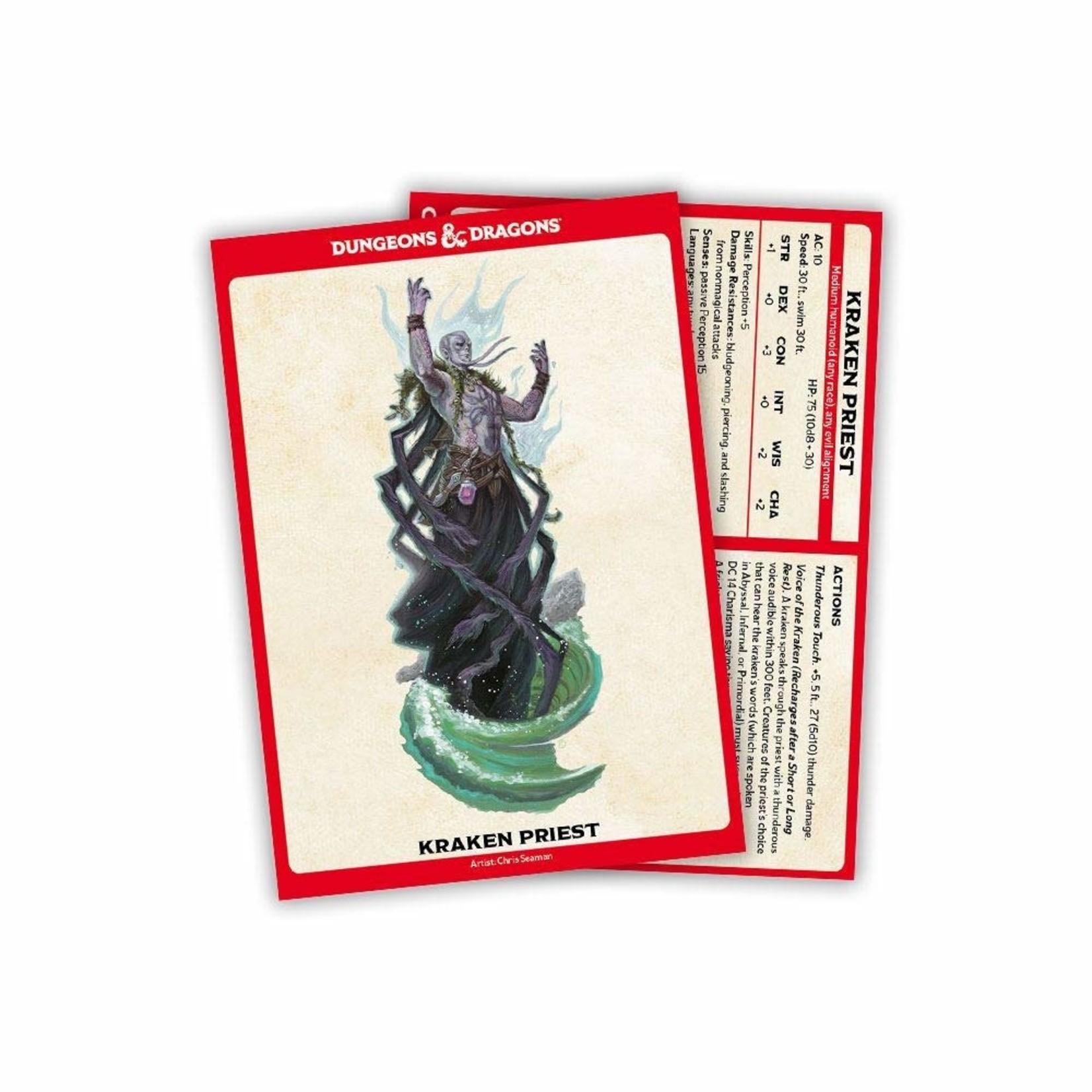 Gale Force 9 Dungeons and Dragons NPCs and Creatures Cards