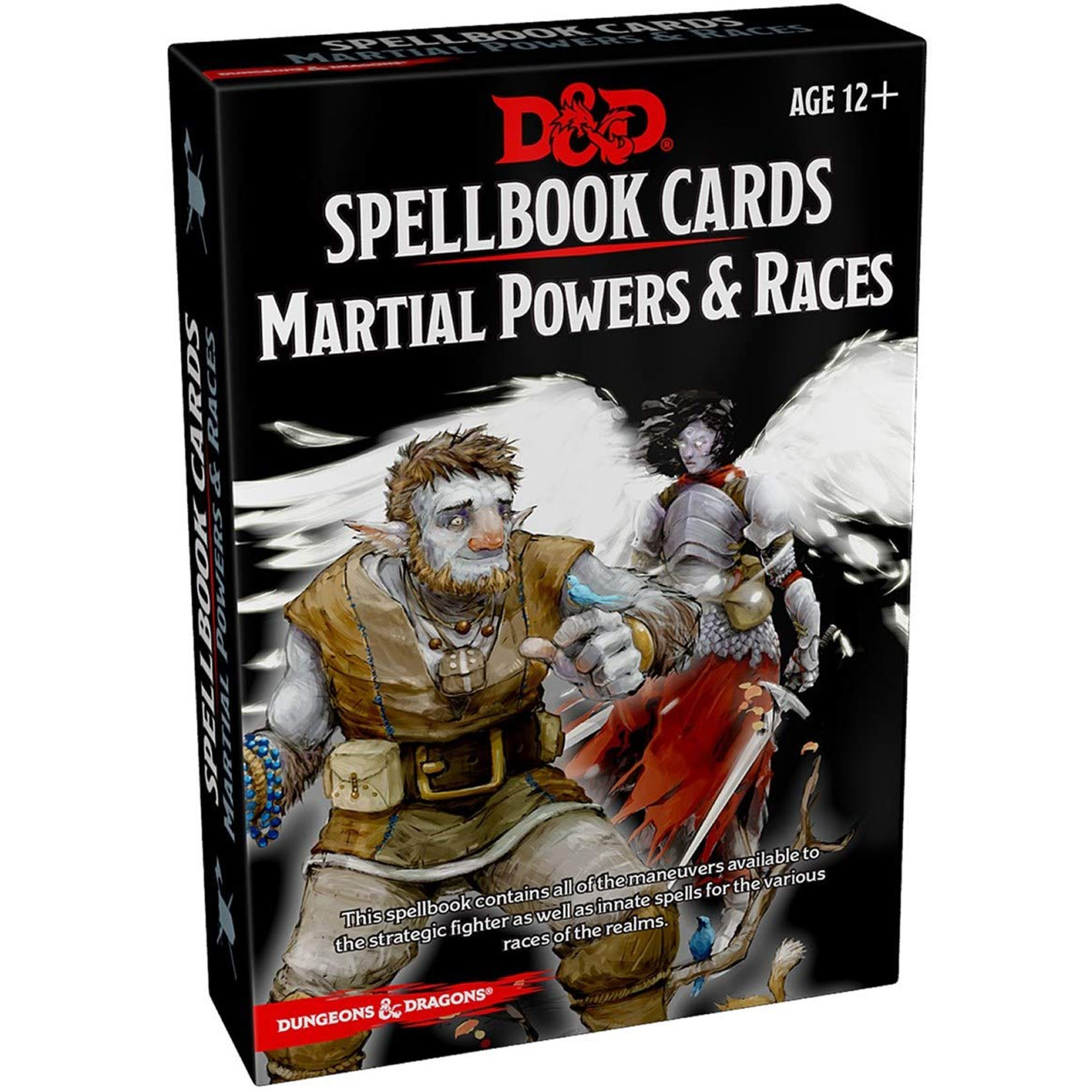 Gale Force 9 Dungeons and Dragons Spellbook Cards Martial Powers and Races