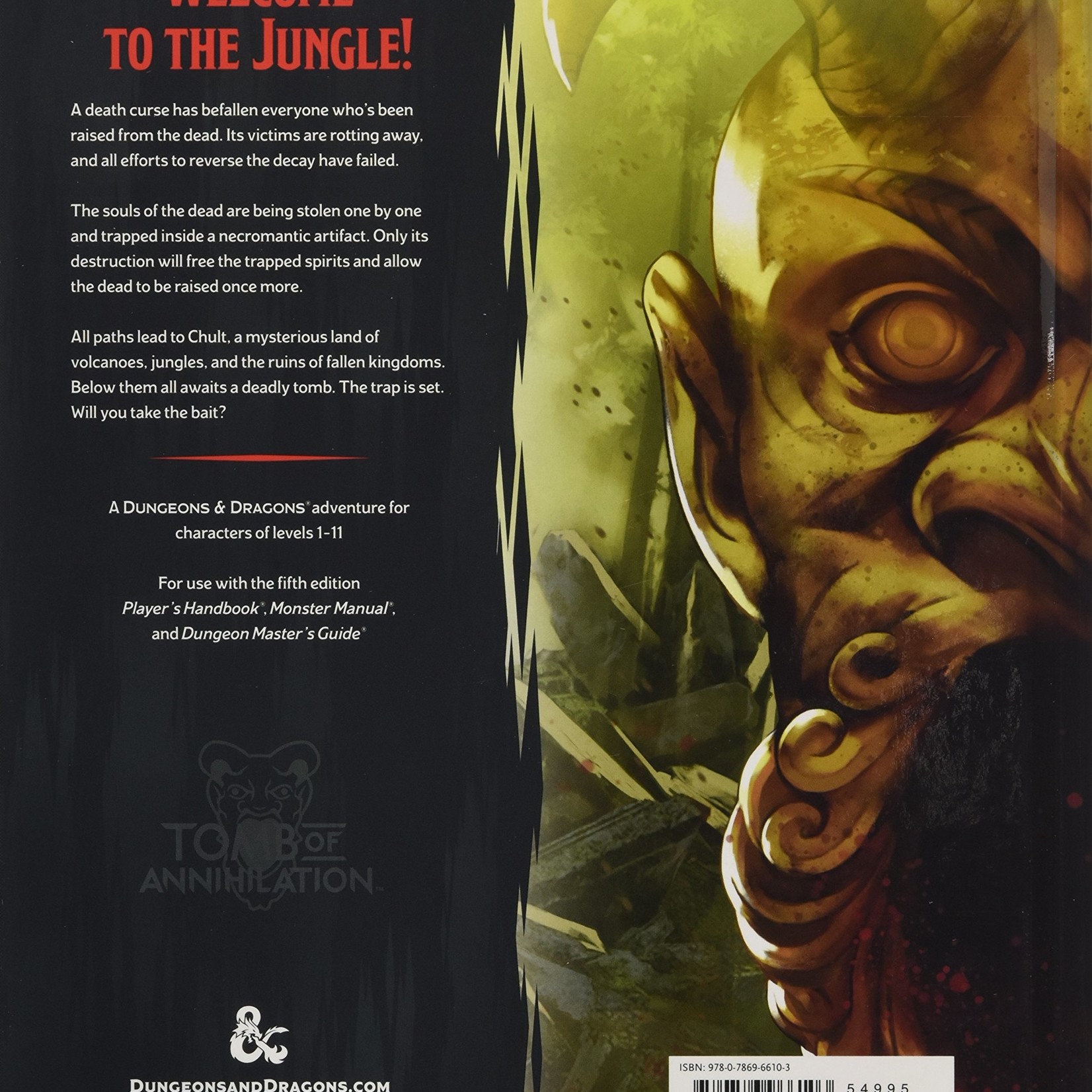 Wizards of the Coast Dungeons and Dragons Tomb of Annihilation