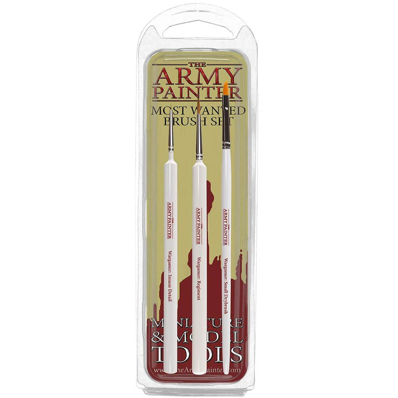 Army Painter Army Painter Wargamers Most Wanted Brush Set