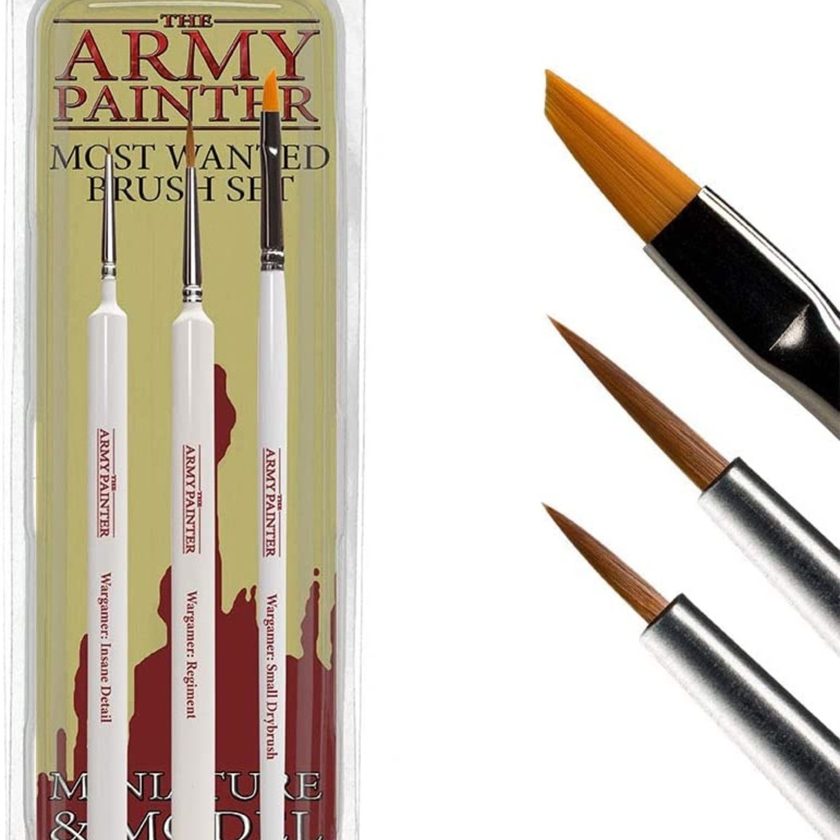 Army Painter Most Wanted Brush Set (2019)