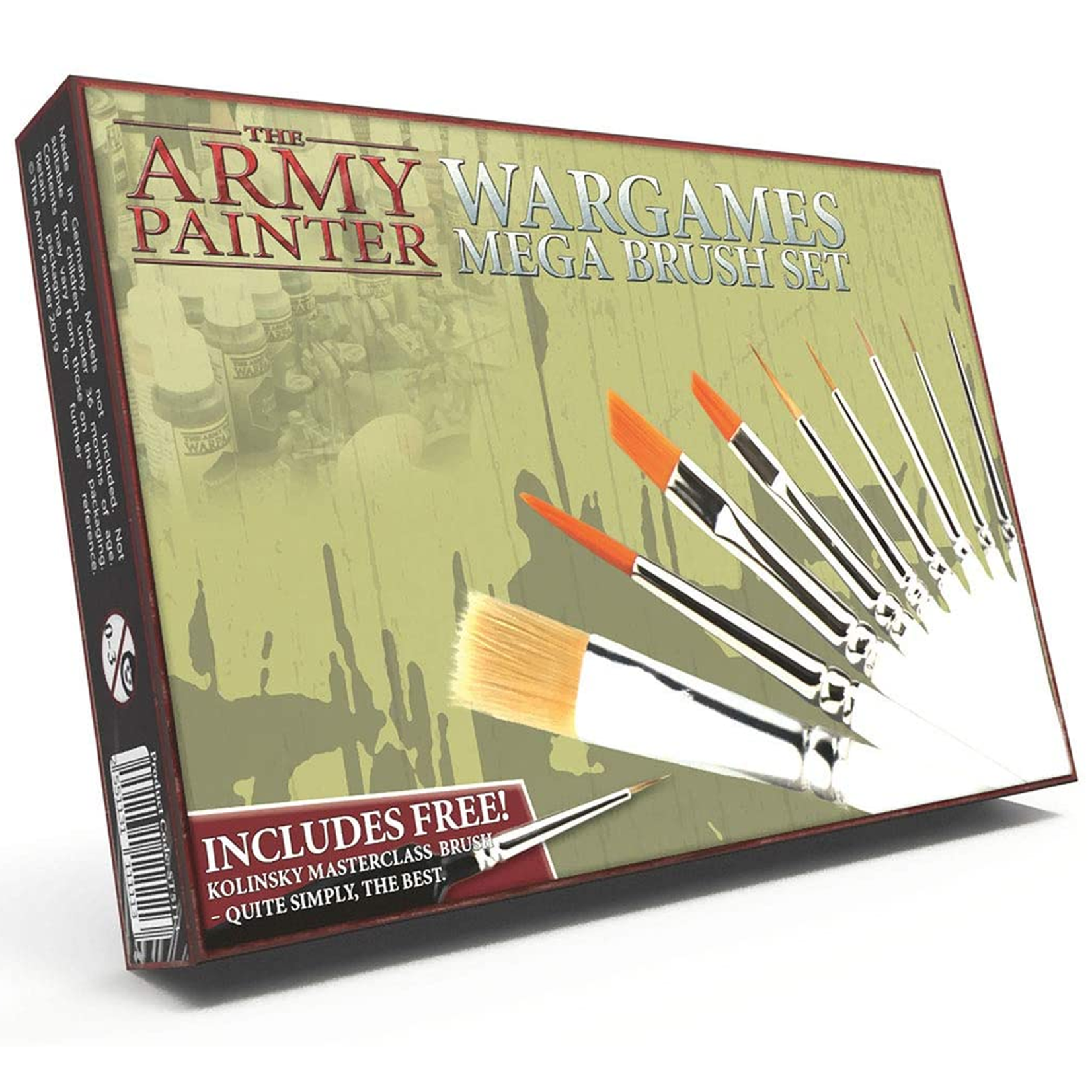 Army Painter Wargames Mega Brush Set - Guardian Games