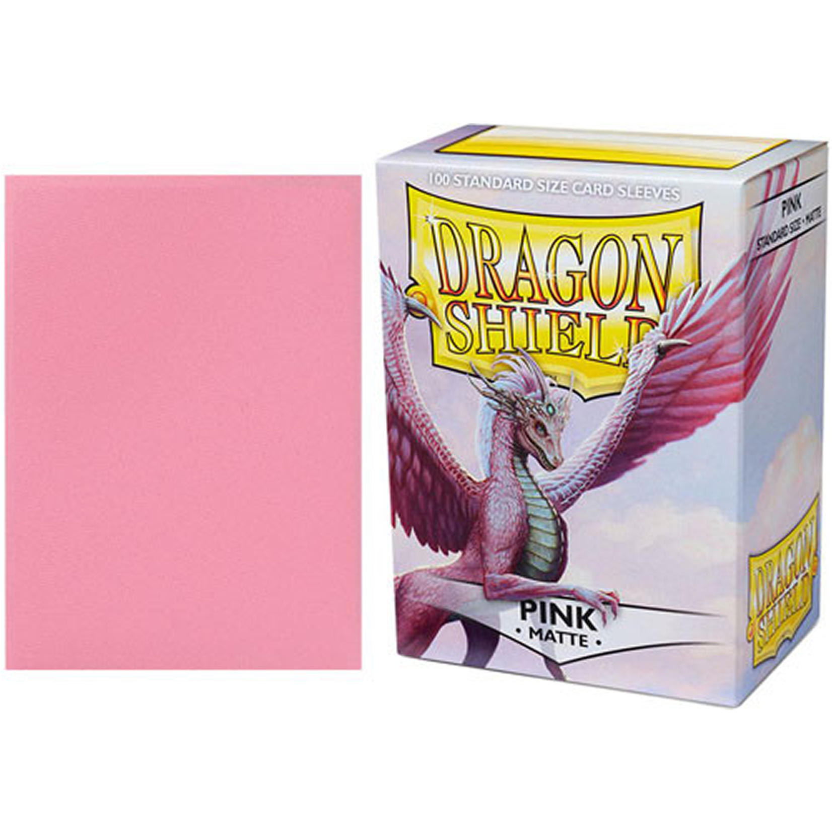 Arcane Tinmen Dragon Shield Standard Matte Sleeves Pink 100 ct