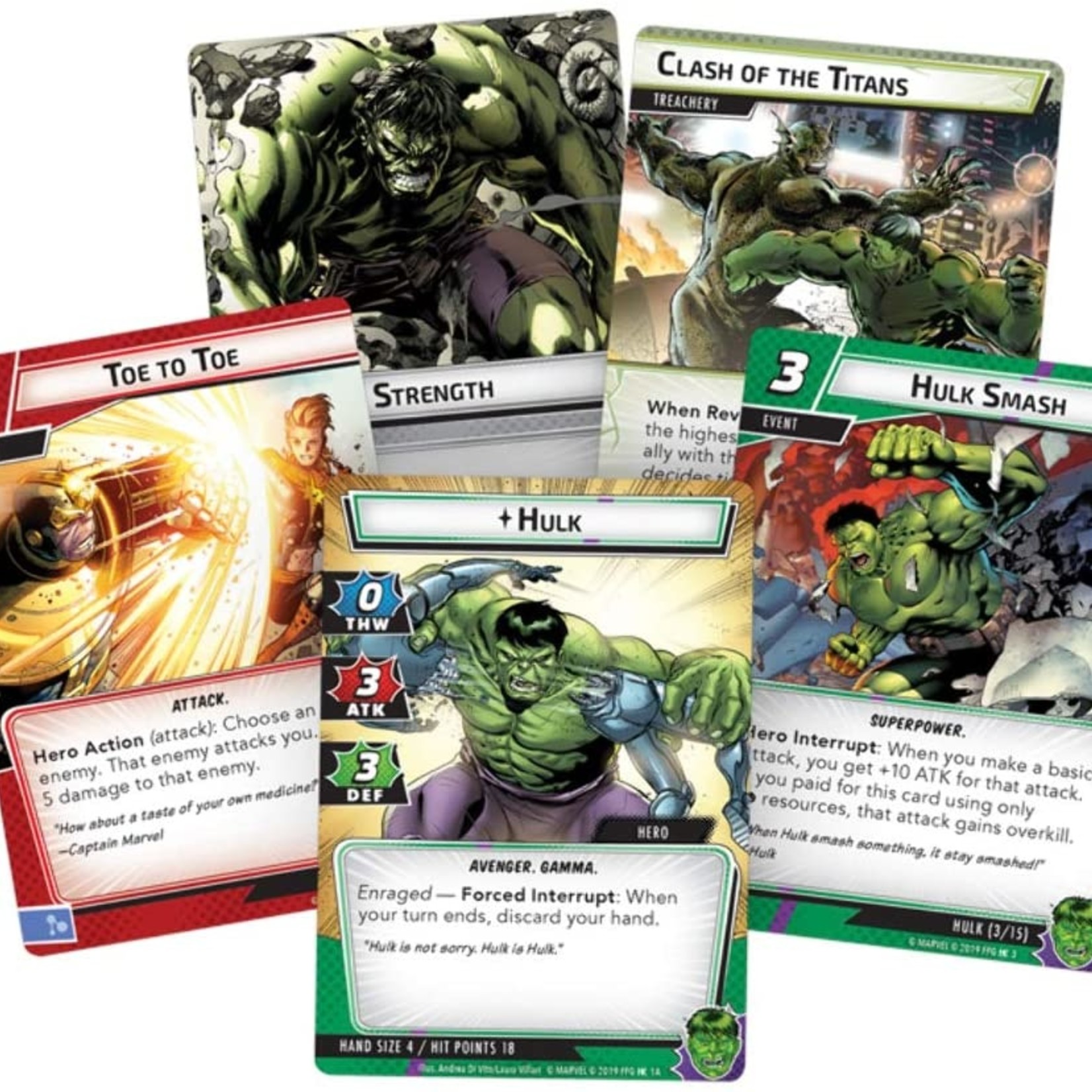 Fantasy Flight Games Marvel Champions Hero Pack Hulk