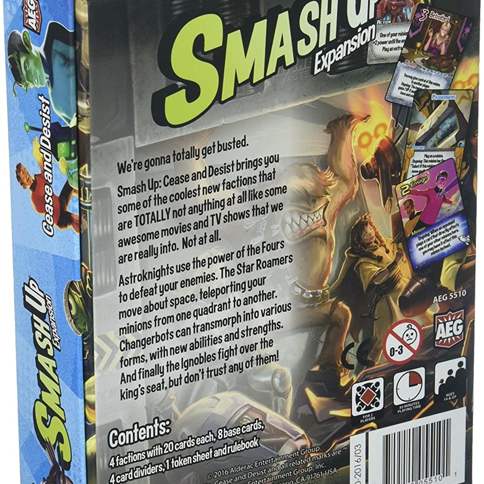 Smash Up - ALDERAC ENTERTAINMENT GROUP