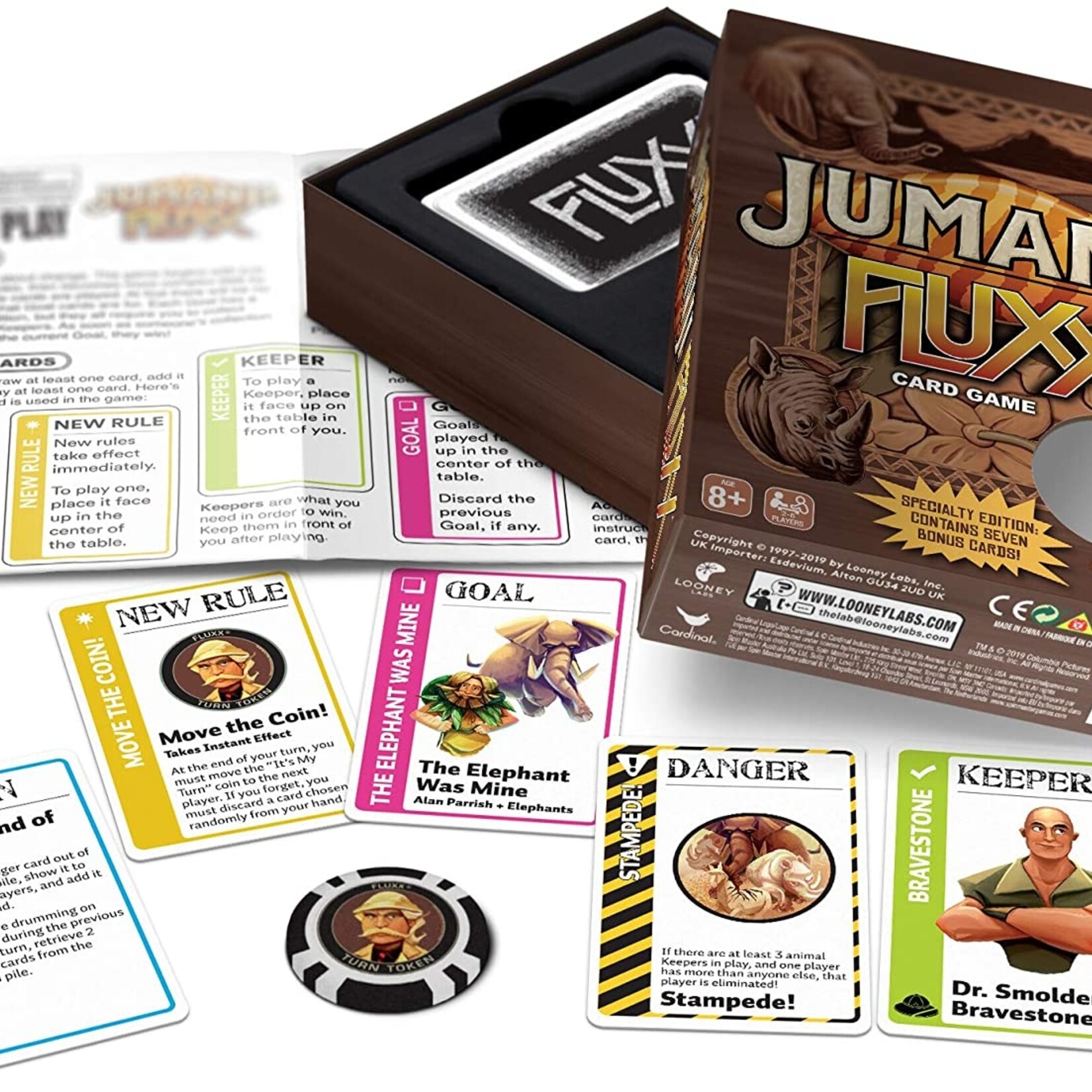 Looney Labs Fluxx Jumanji Specialty Edition
