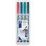Chessex 4 Pack Wet Erase Mat Marker Set