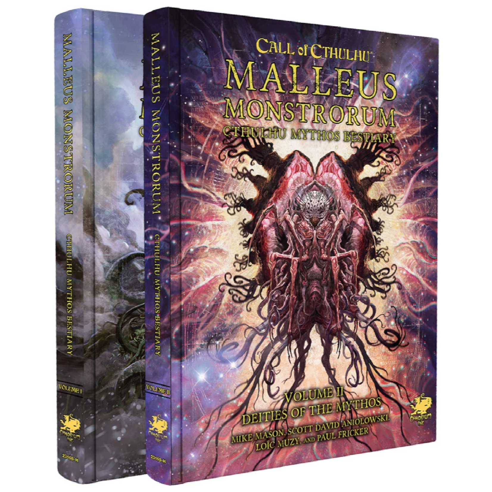 Chaosium Call of Cthulhu Malleus Monstrorum Cthulhu Mythos Bestiary Two Volume Slipcase Set