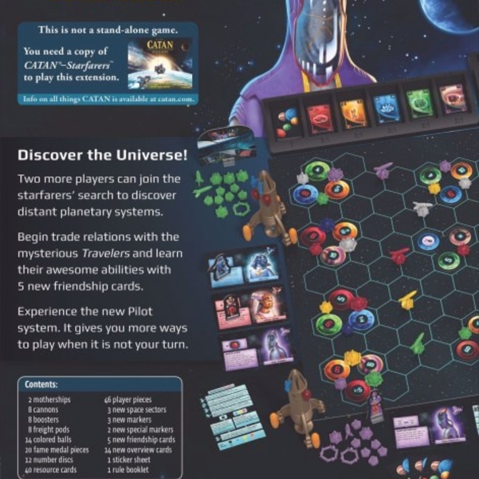 Catan Studio Catan Starfarers Expansion 5-6 Player Extension