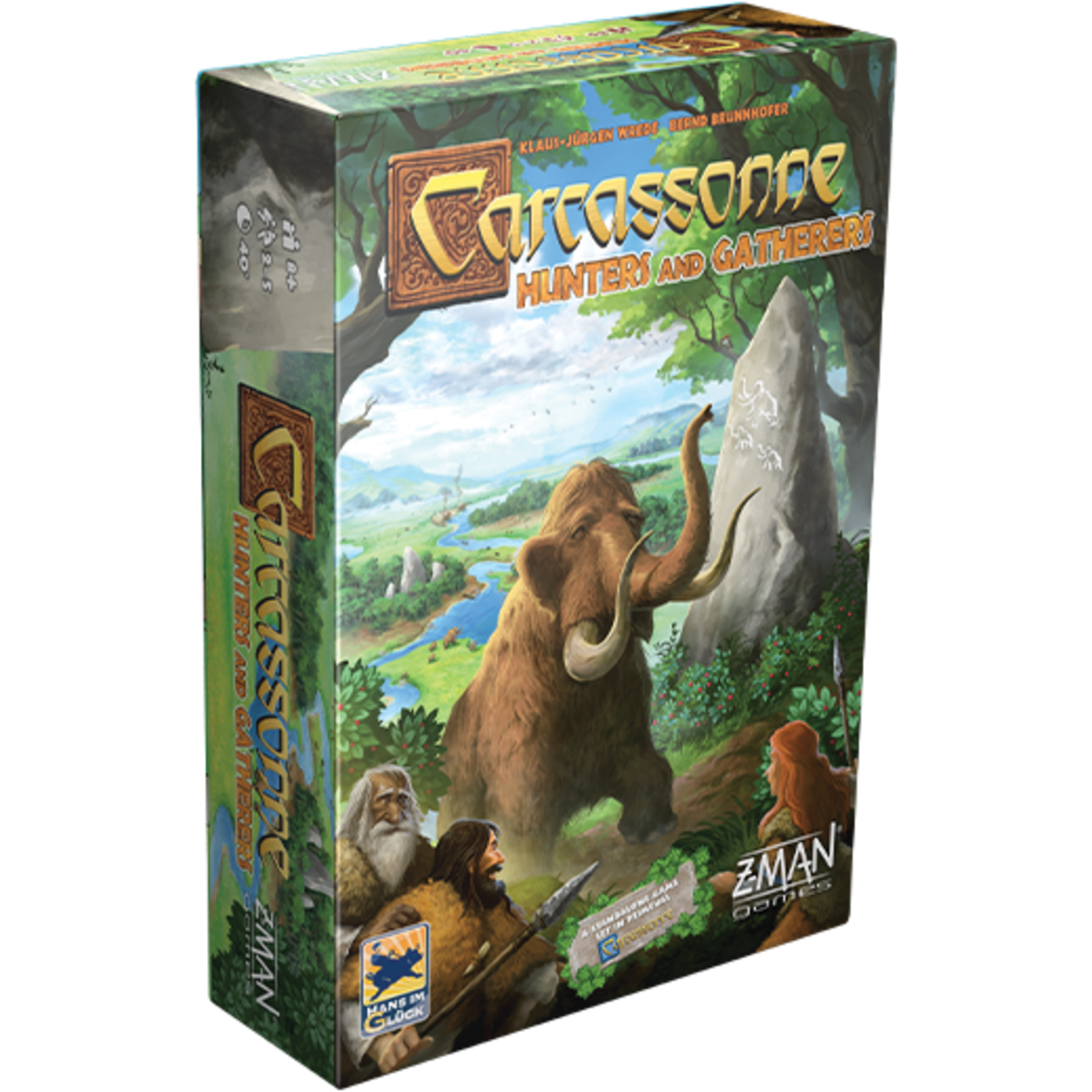 Z-Man Games Carcassonne Hunters and Gatherers