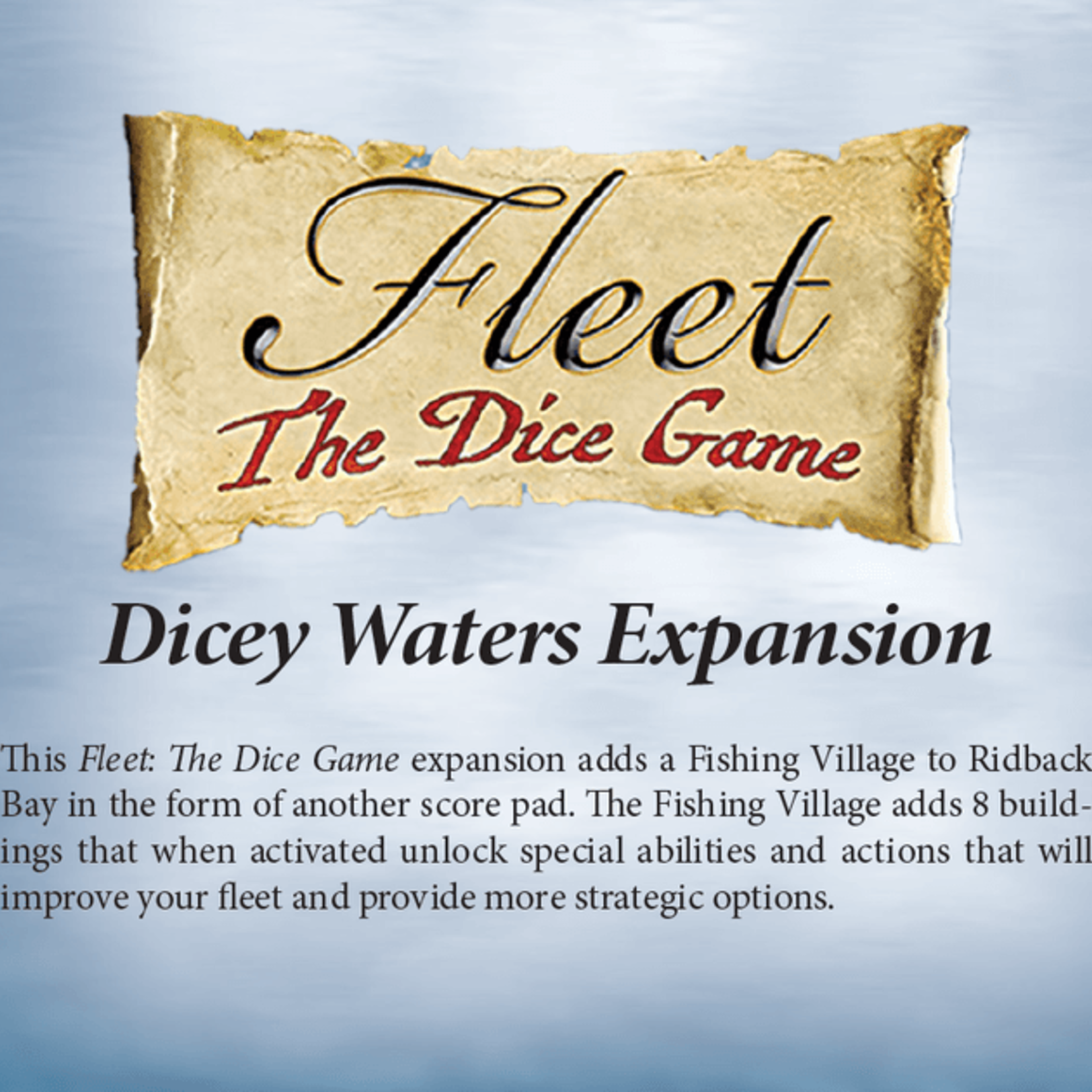 Eagle-Gryphon Games Fleet The Dice Game Dicey Waters Expansion