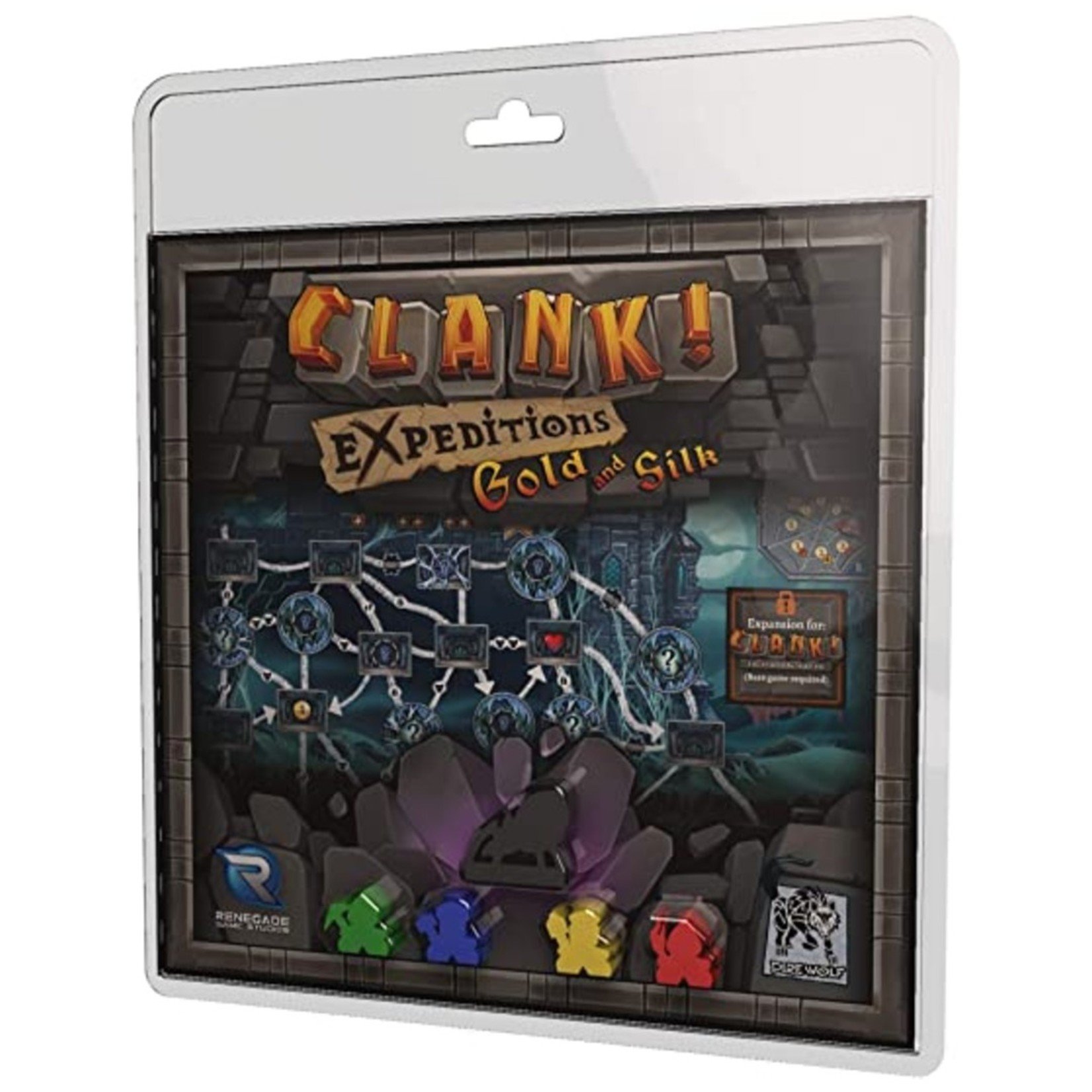 Renegade Game Studios Clank! Expeditions Gold and Silk