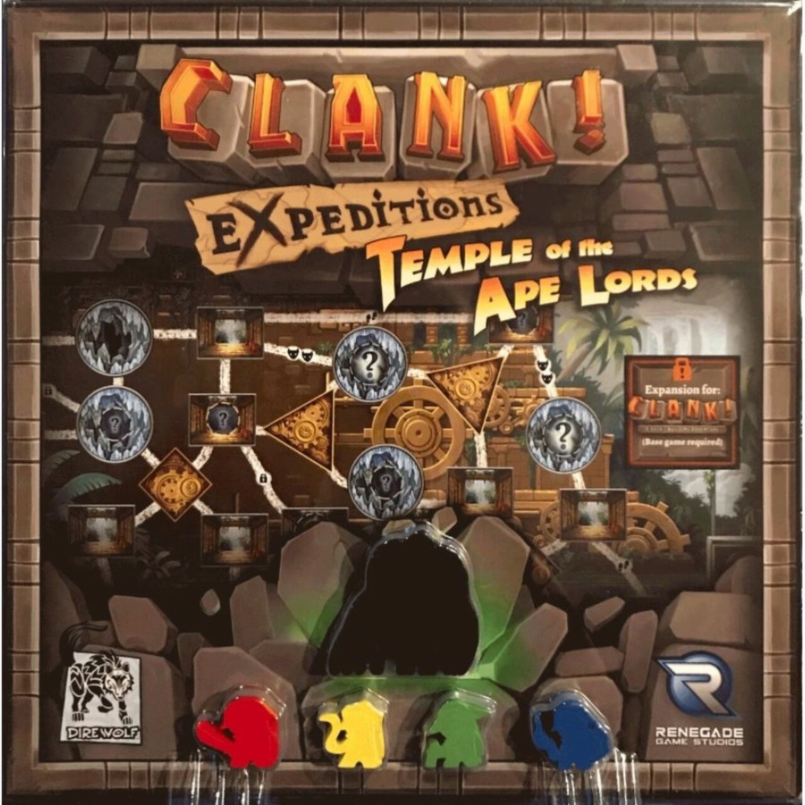 Dire Wolf Digital Clank! Expeditions Temple of the Ape Lords Expansion