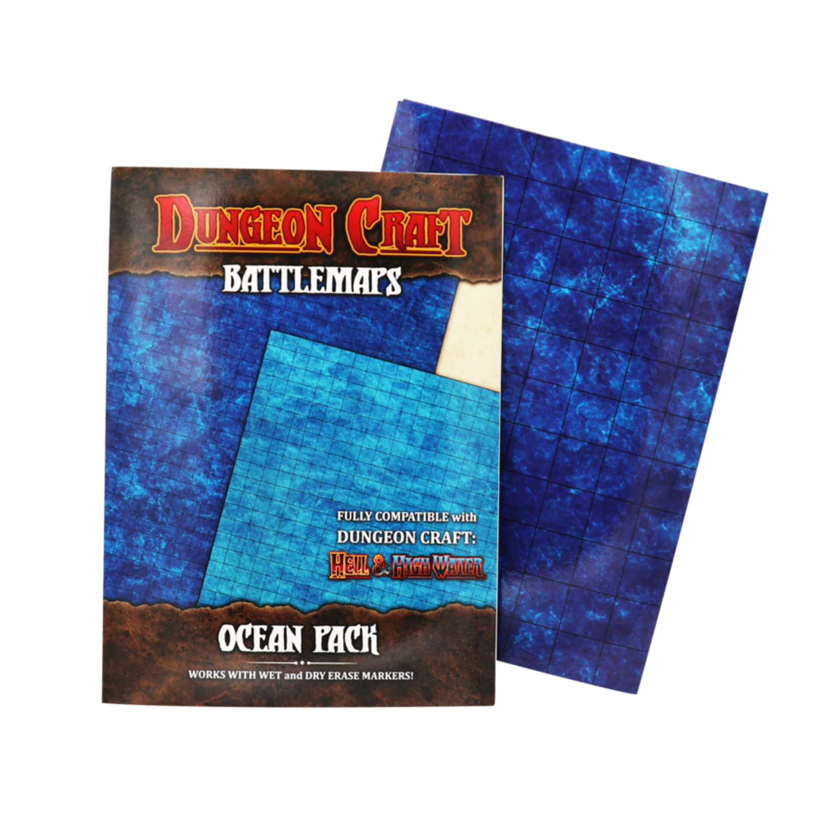 1985 Games Dungeon Craft Battle Maps Ocean Pack