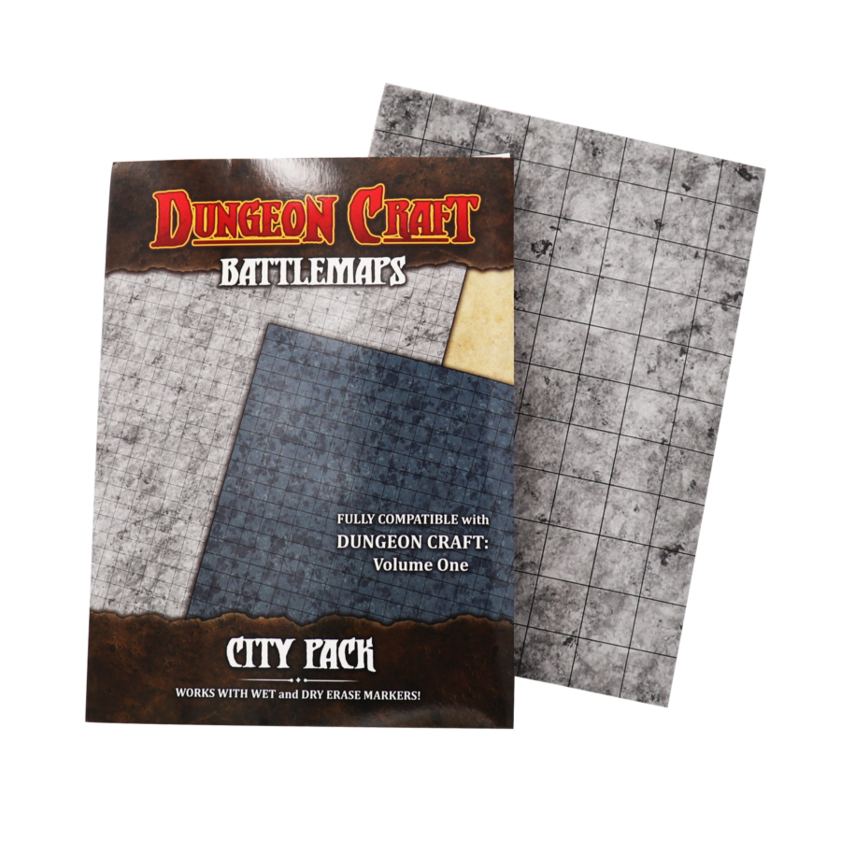 1985 Games Dungeon Craft Battle Maps City Pack