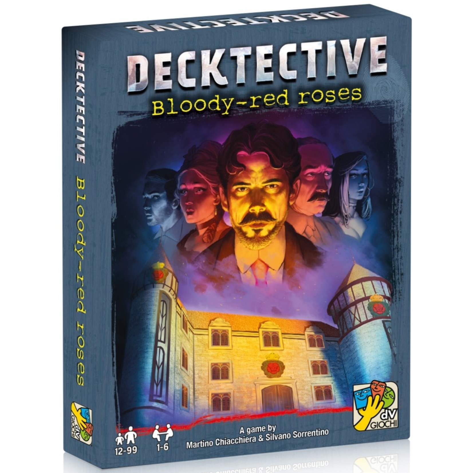 DV Giochi Decktective Bloody Red Roses Blue Box