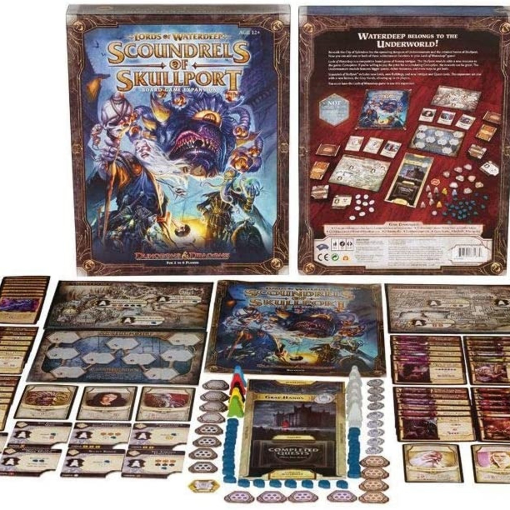 Wizards of the Coast Lords of Waterdeep Scoundrels of Skullport Expansion Dungeons and Dragons