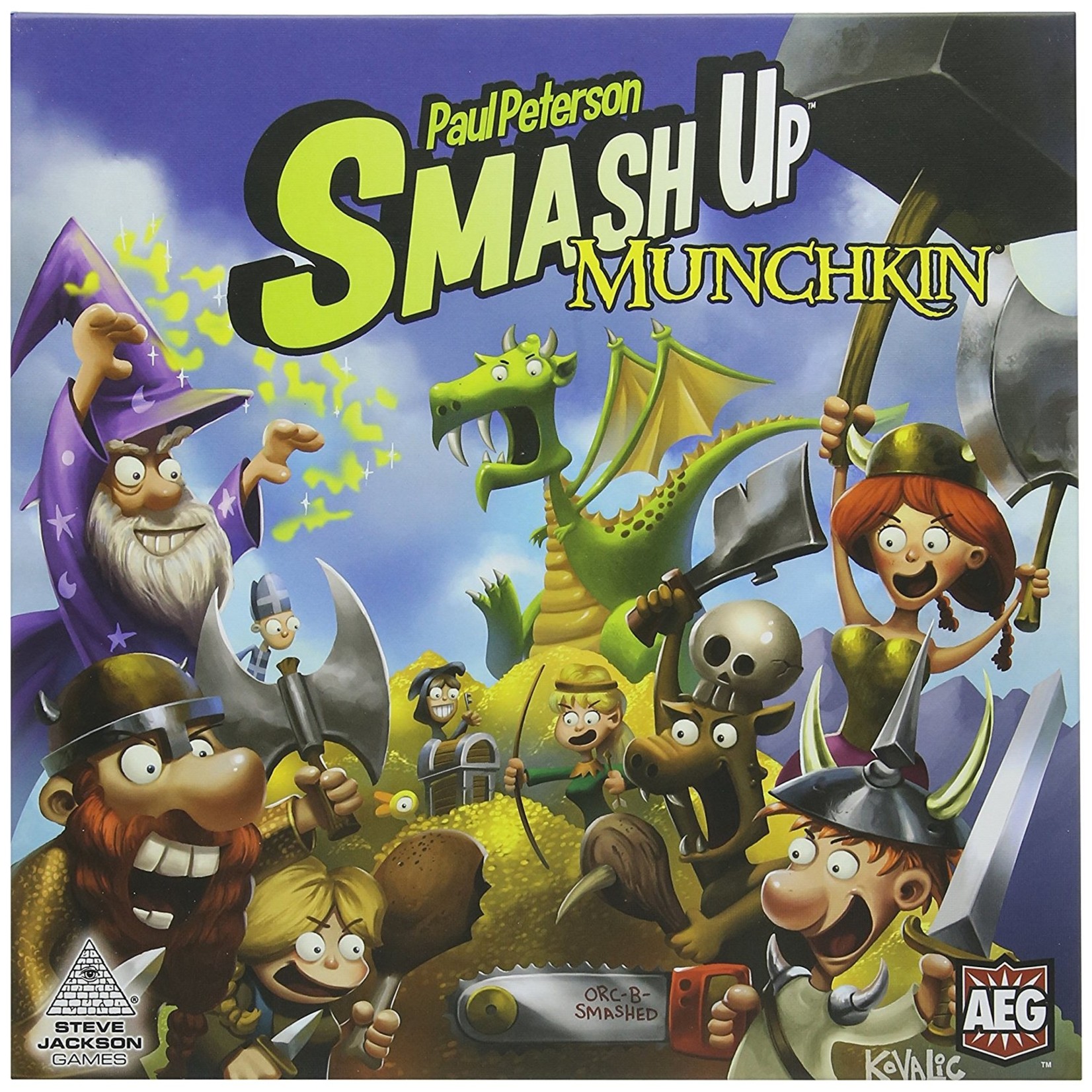 Alderac Entertainment Group Smash Up Munchkin