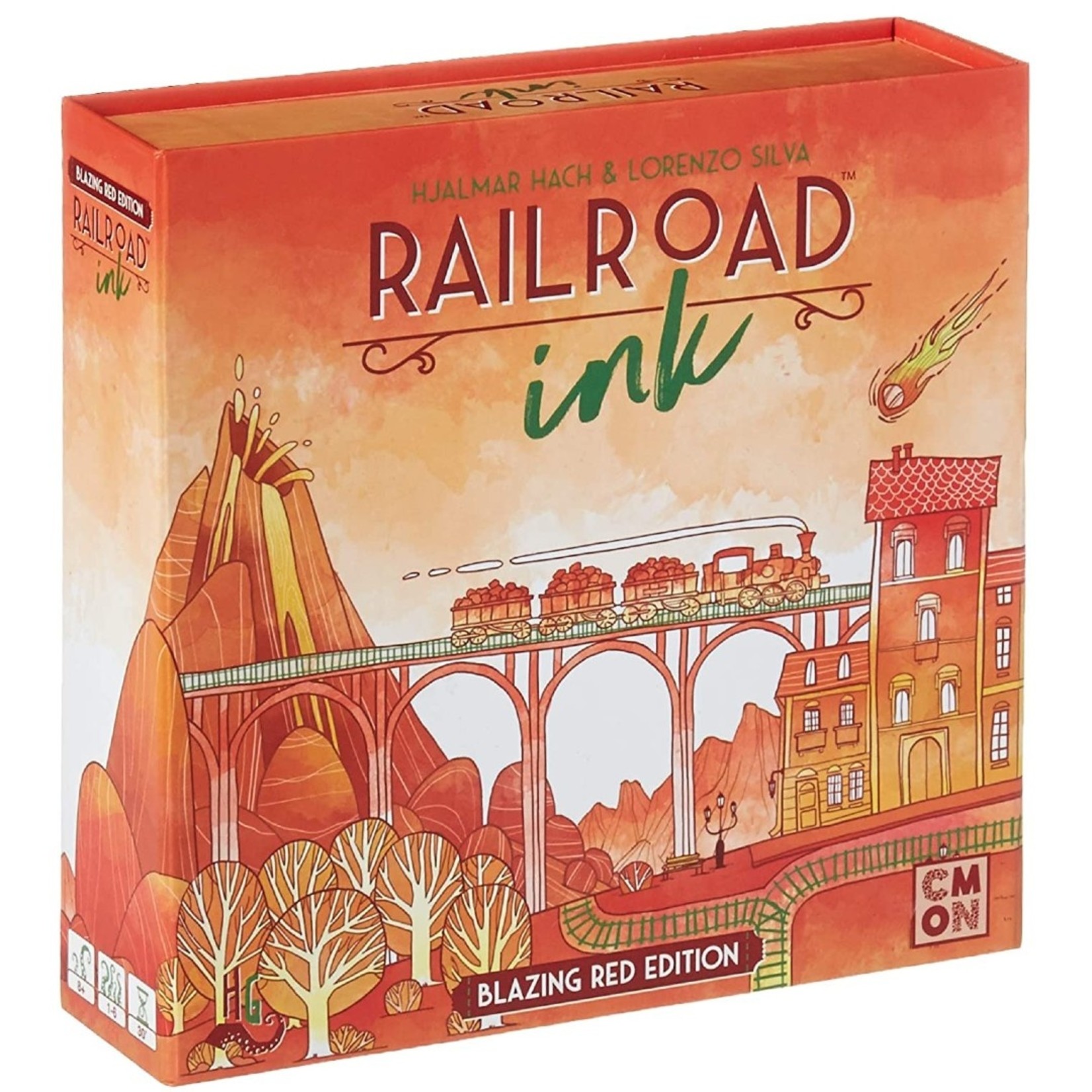Horrible Guild Games Railroad Ink Blazing Red Edition