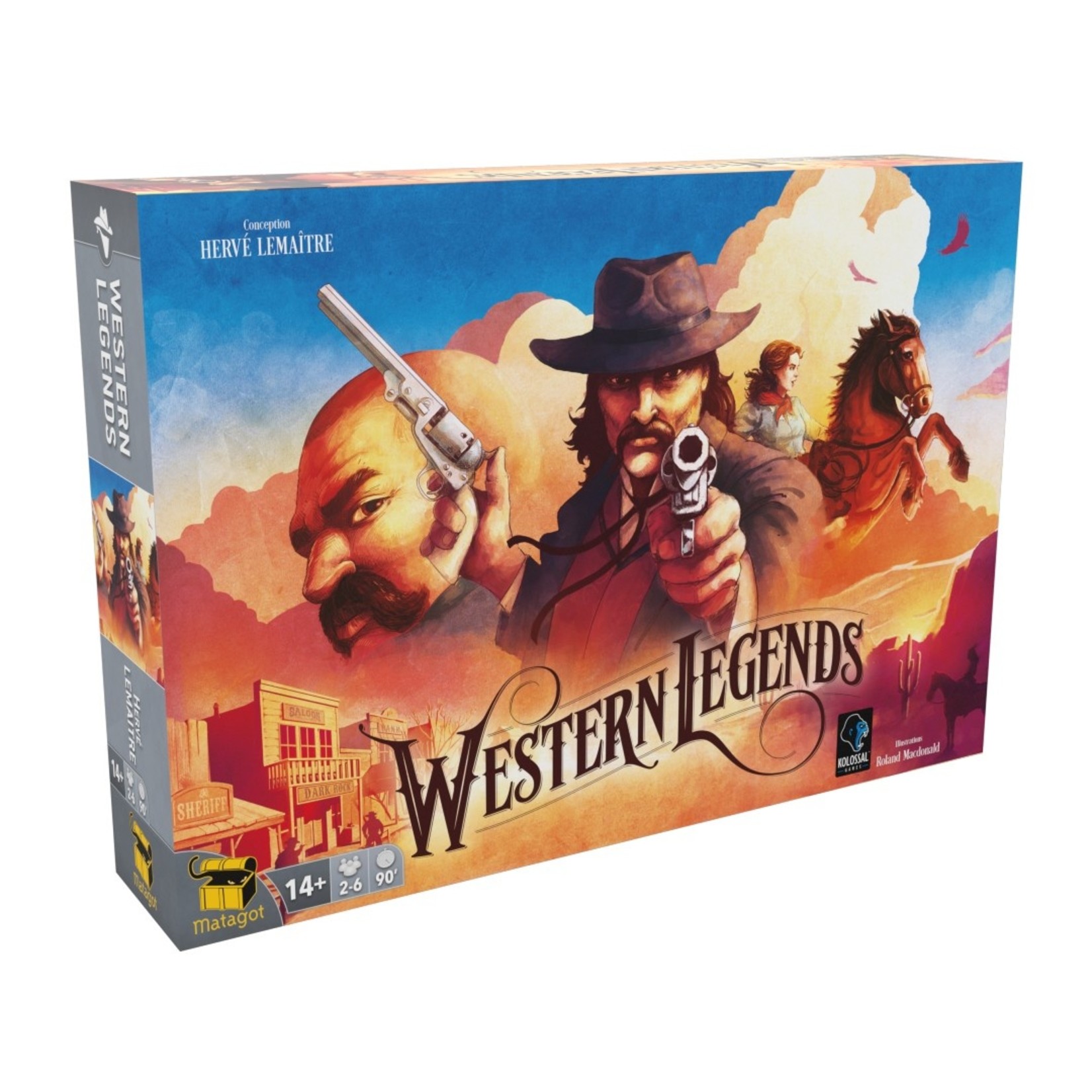 Matagot Western Legends Core Game