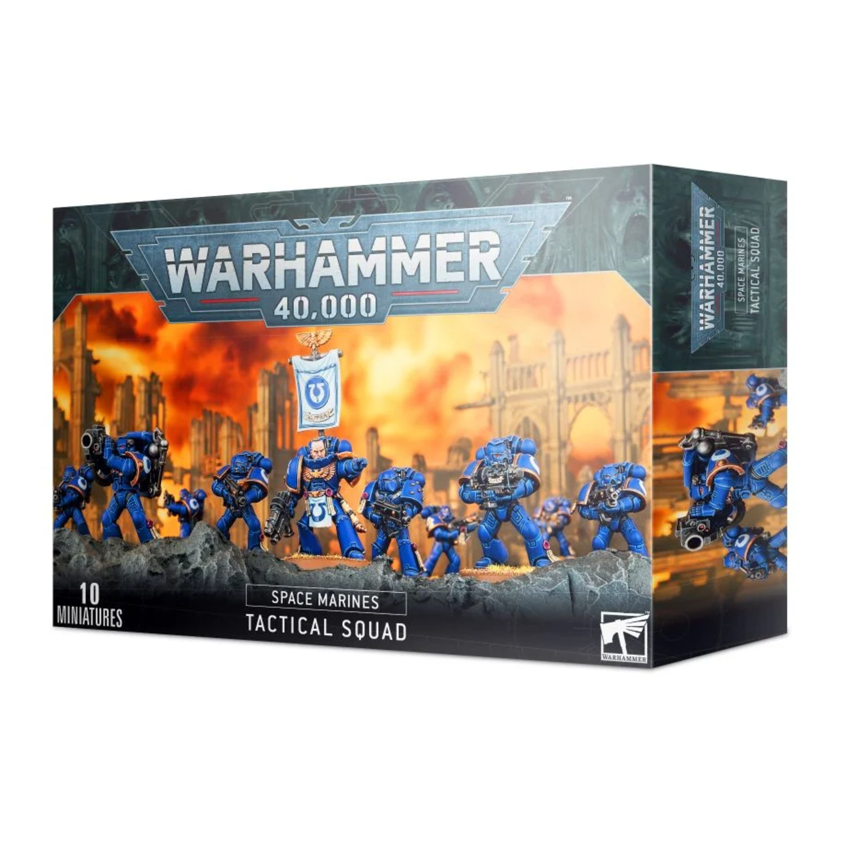 Games Workshop Warhammer 40k Space Marines Tactical Squad