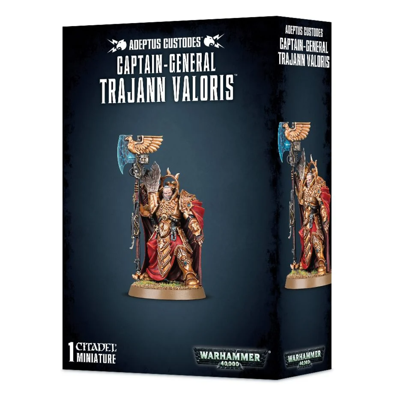 Games Workshop Warhammer 40k Imperium Adeptus Custodes Captain General Trajann Valoris