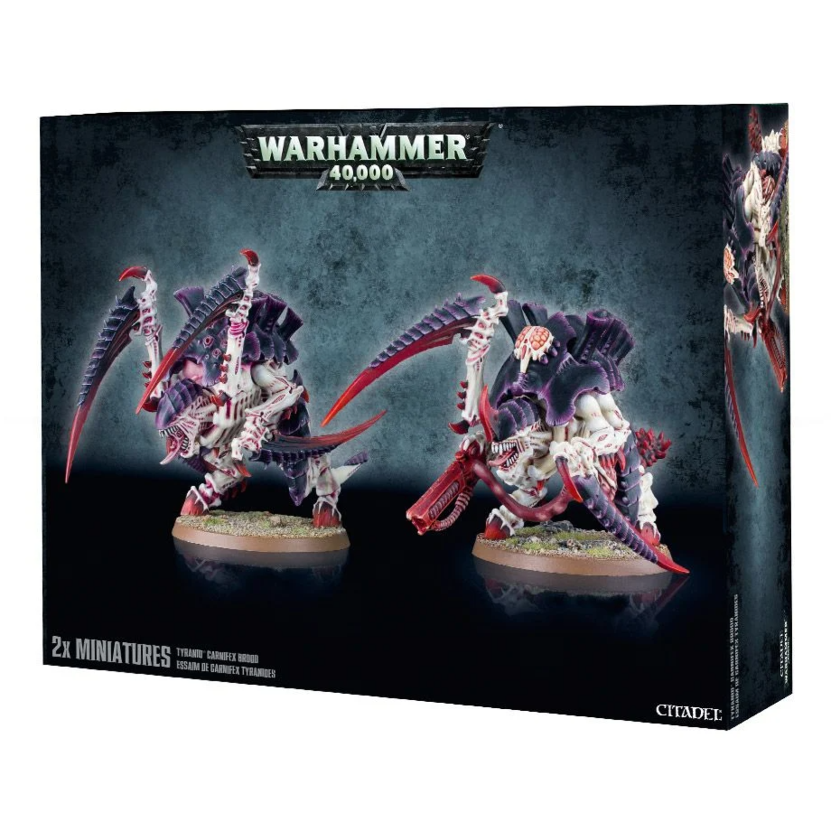 Games Workshop Warhammer 40k Xenos Tyranids Carnifex Brood