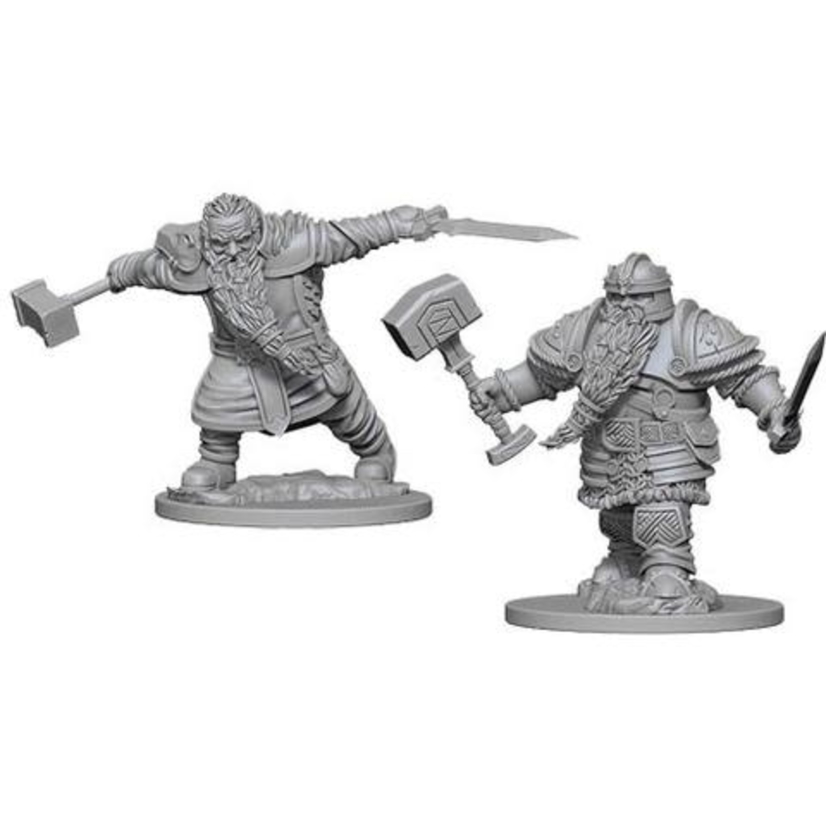 WizKids Dungeons and Dragons Nolzur's Marvelous Minis Male Dwarf Fighter