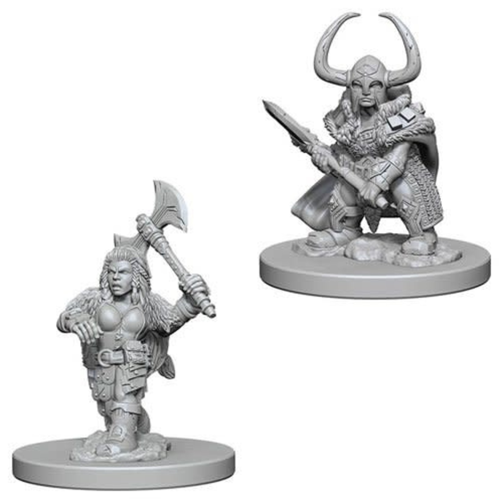 WizKids Dungeons and Dragons Nolzur's Marvelous Minis Dwarf Female Barbarian