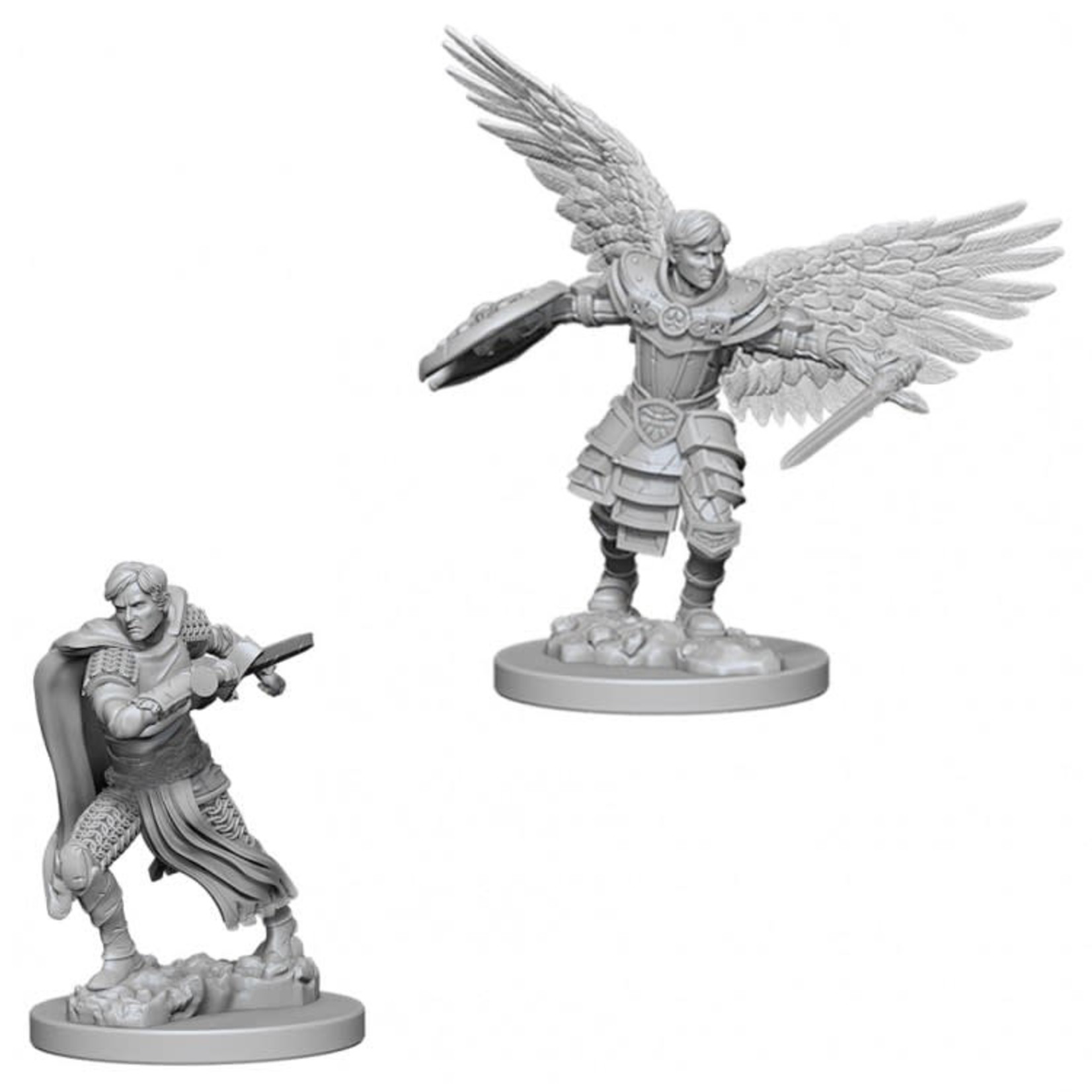 WizKids Dungeons and Dragons Nolzur's Marvelous Minis Aasimar Male Fighter