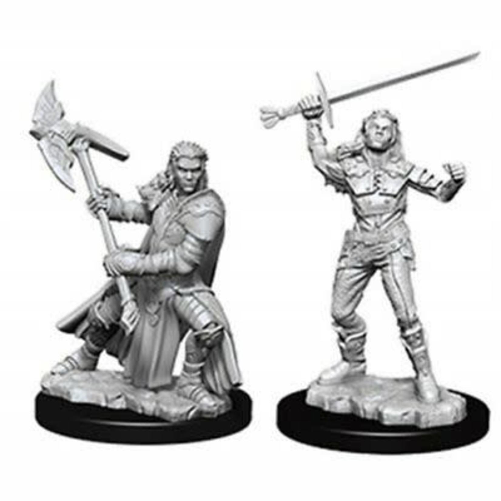 WizKids Dungeons and Dragons Nolzur's Marvelous Minis Female Half-Orc Fighter