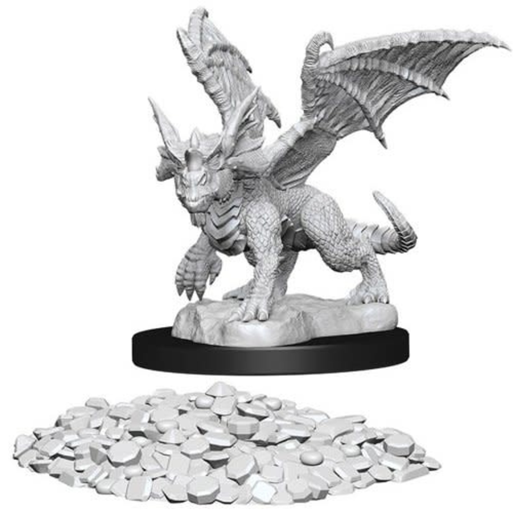 WizKids Dungeons and Dragons Nolzur's Marvelous Minis Blue Dragon Wyrmling