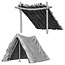 WizKids Dungeons and Dragons Nolzur's Marvelous Minis Tent and Lean To