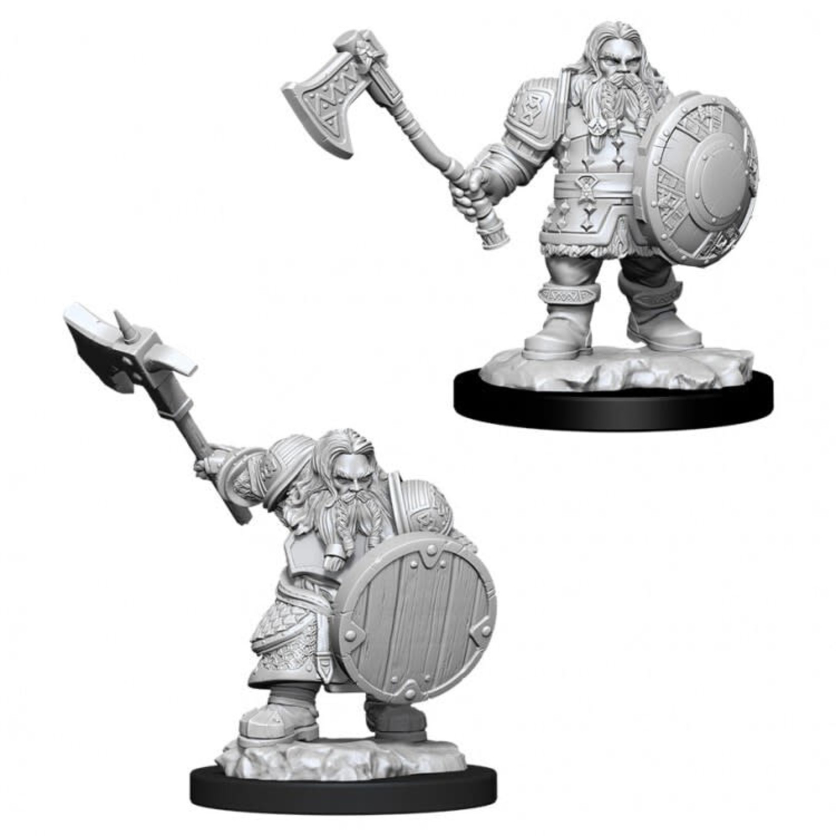 WizKids Dungeons and Dragons Nolzur's Marvelous Minis Male Dwarf Fighter