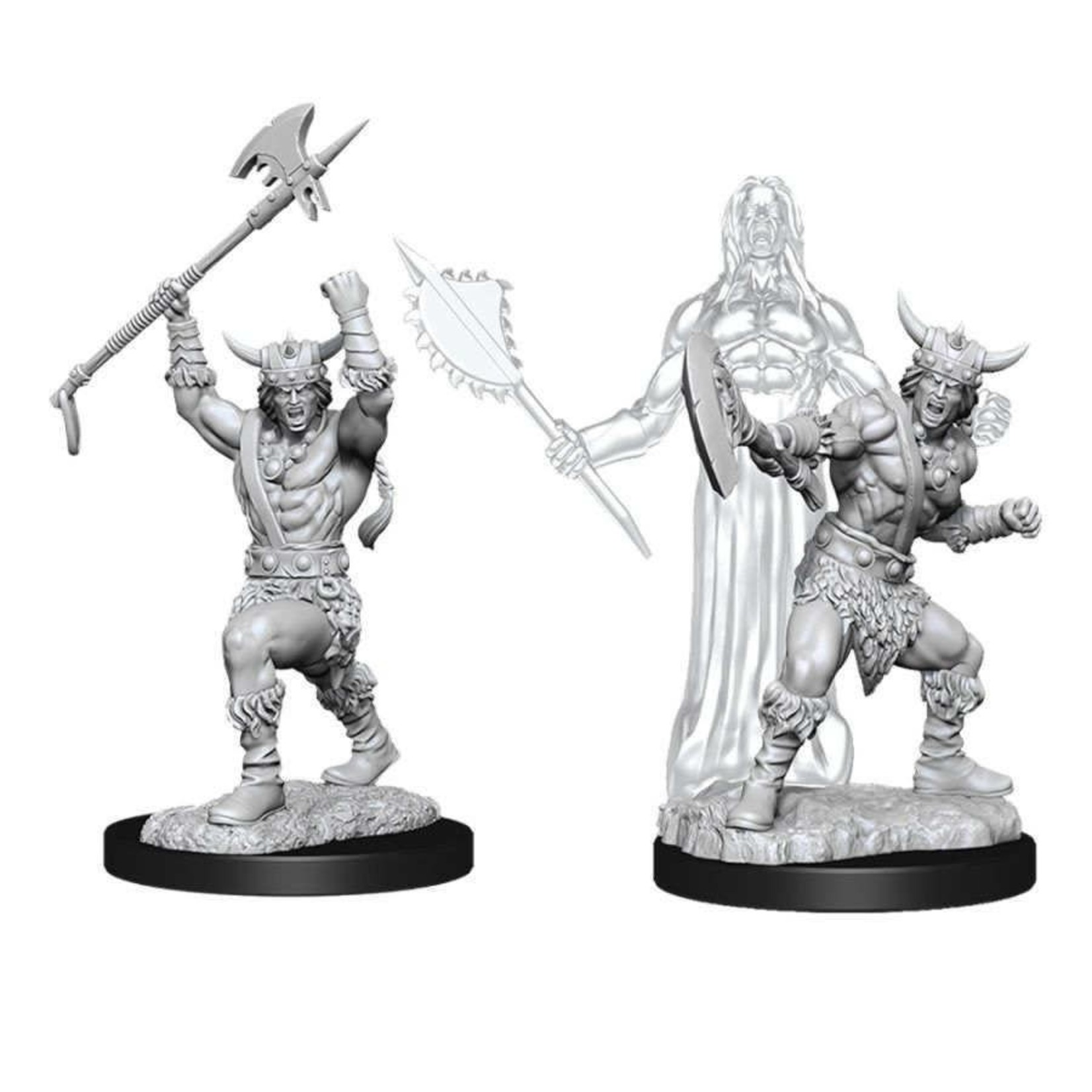 WizKids Dungeons and Dragons Nolzur's Marvelous Minis Male Human Barbarian