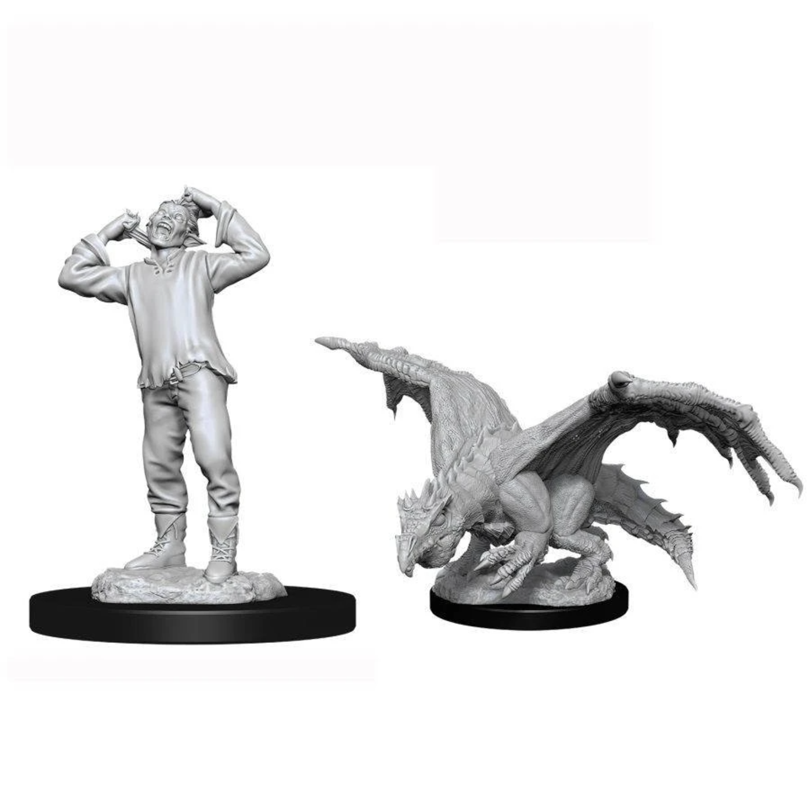 WizKids Dungeons and Dragons Nolzur's Marvelous Minis Green Dragon Wyrmling