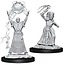 WizKids Dungeons and Dragons Nolzur's Marvelous Minis Drow Mage and Drow Priestess