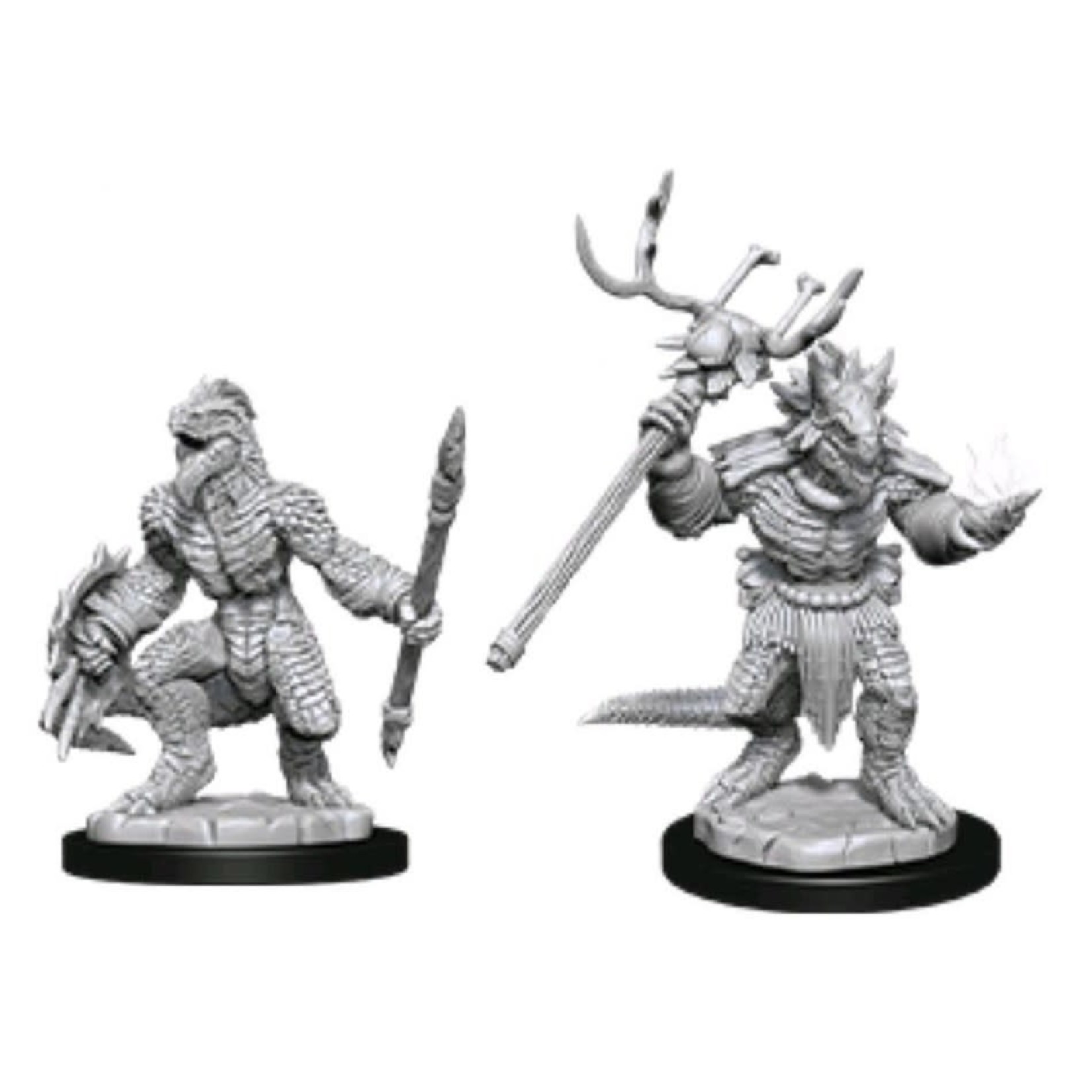 WizKids Dungeons and Dragons Nolzur's Marvelous Minis Lizardfolk and Lizardfolk Shaman