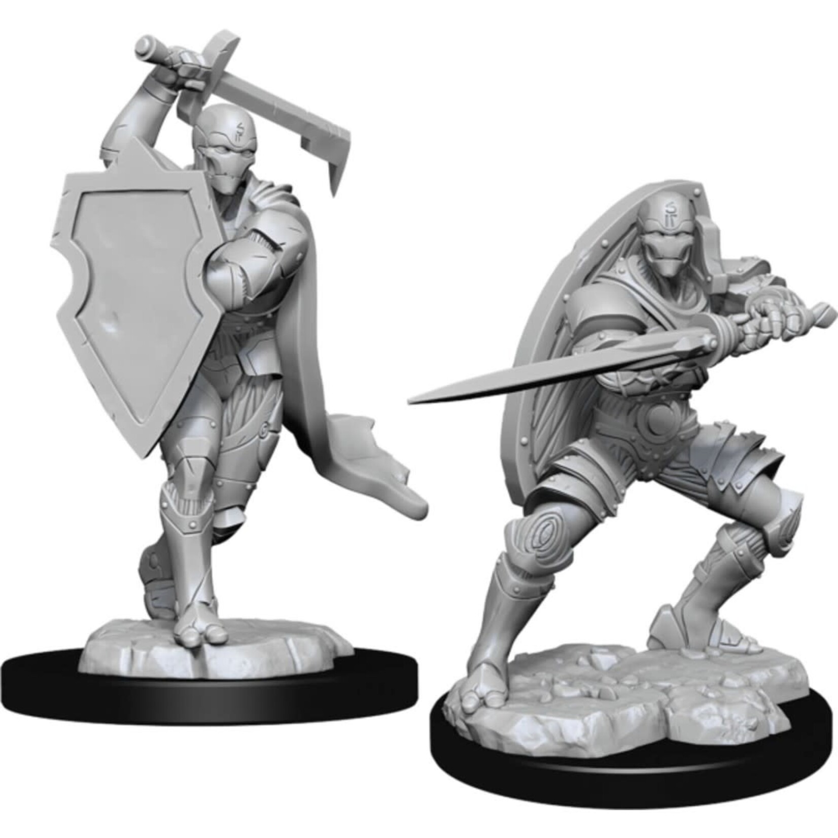 WizKids Dungeons and Dragons Nolzur's Marvelous Minis Warforged Fighter Male