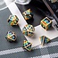 Dice Habit Rainbow Metal Polyhedral Set