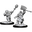 WizKids Magic the Gathering Unpainted Minis Dwarf Fighter & Dwarf Cleric