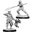 WizKids Magic the Gathering Unpainted Minis Coralhelm Commander and Halimar Wavewatch Merfolk